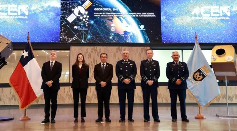 Chile avanza en sus capacidades espaciales con lanzamiento de nuevo Geoportal del Sistema Nacional Espacial