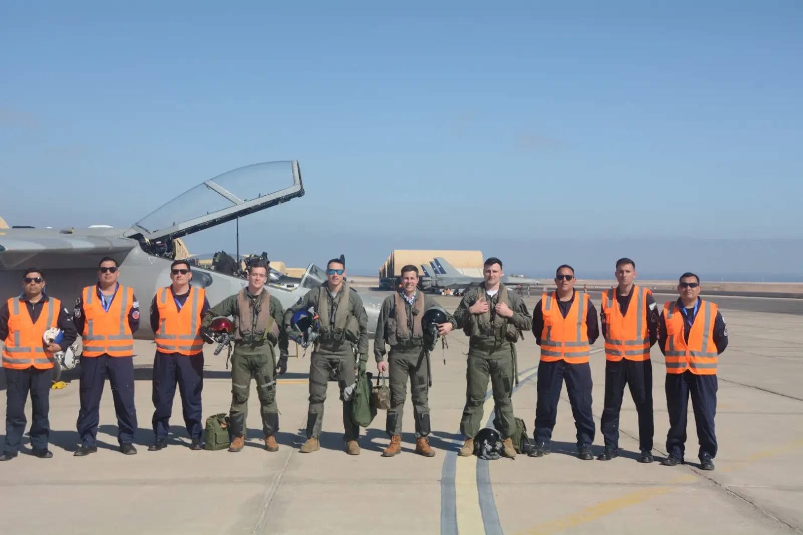 La Fuerza Aérea Argentina participó del Ejercicio Multidominio Salitre 2026 en Chile