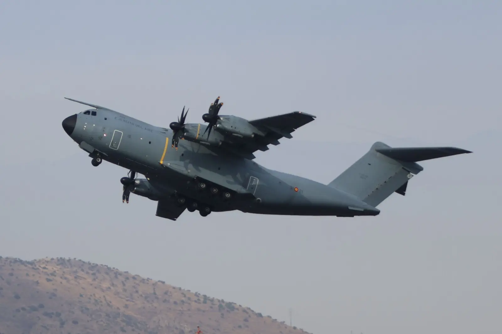 Airbus A400M Atlas protagonizó una de las demostraciones más llamativas en FIDAE 2026