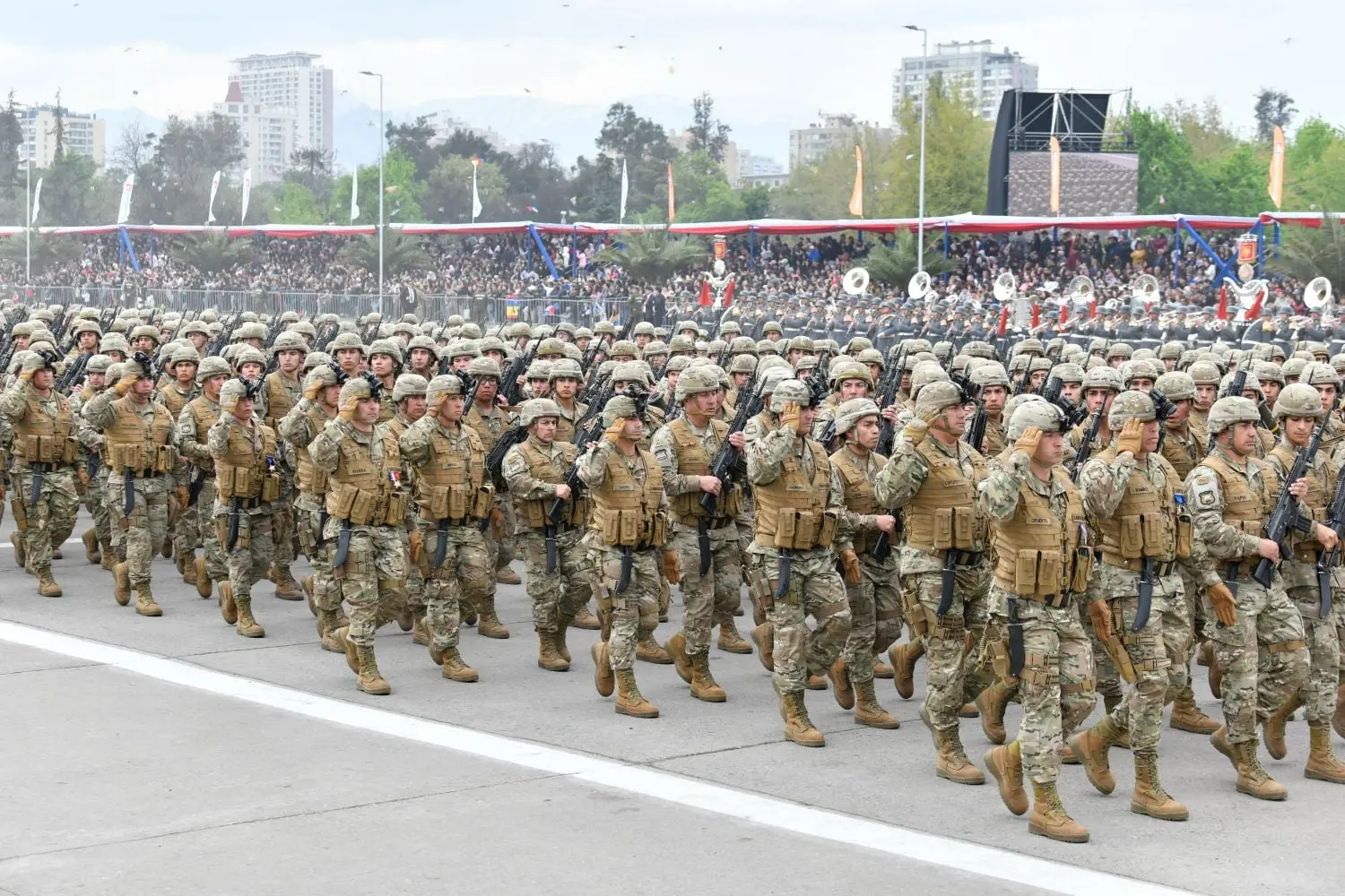 Ejército celebra sus glorias en la Gran Parada Militar 2026