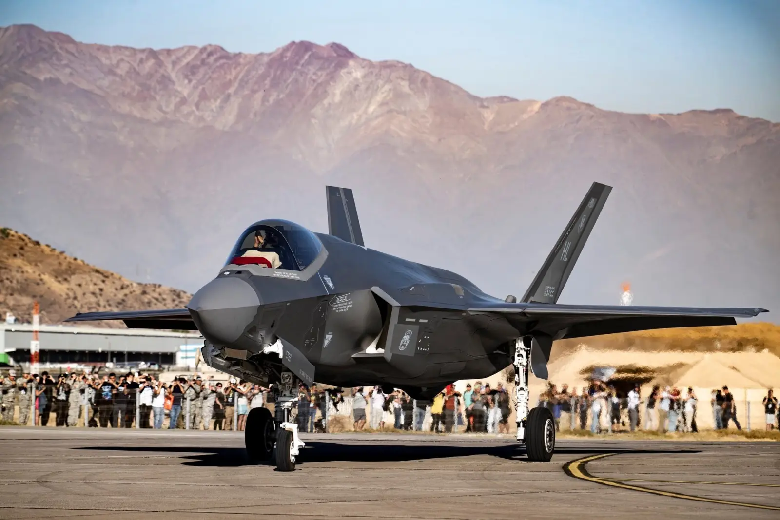 EL F-35 LIGHTNING II FUE PROTAGONISTA EN EL CIERRE DE FIDAE 2026